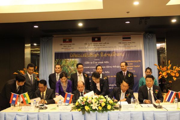 Meeting Lao, Myanmar and Thai companies