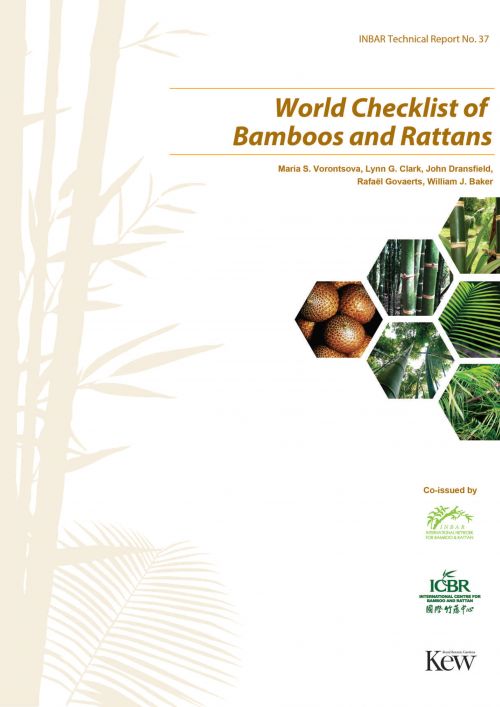 World checklist of Bamboos and Rattans